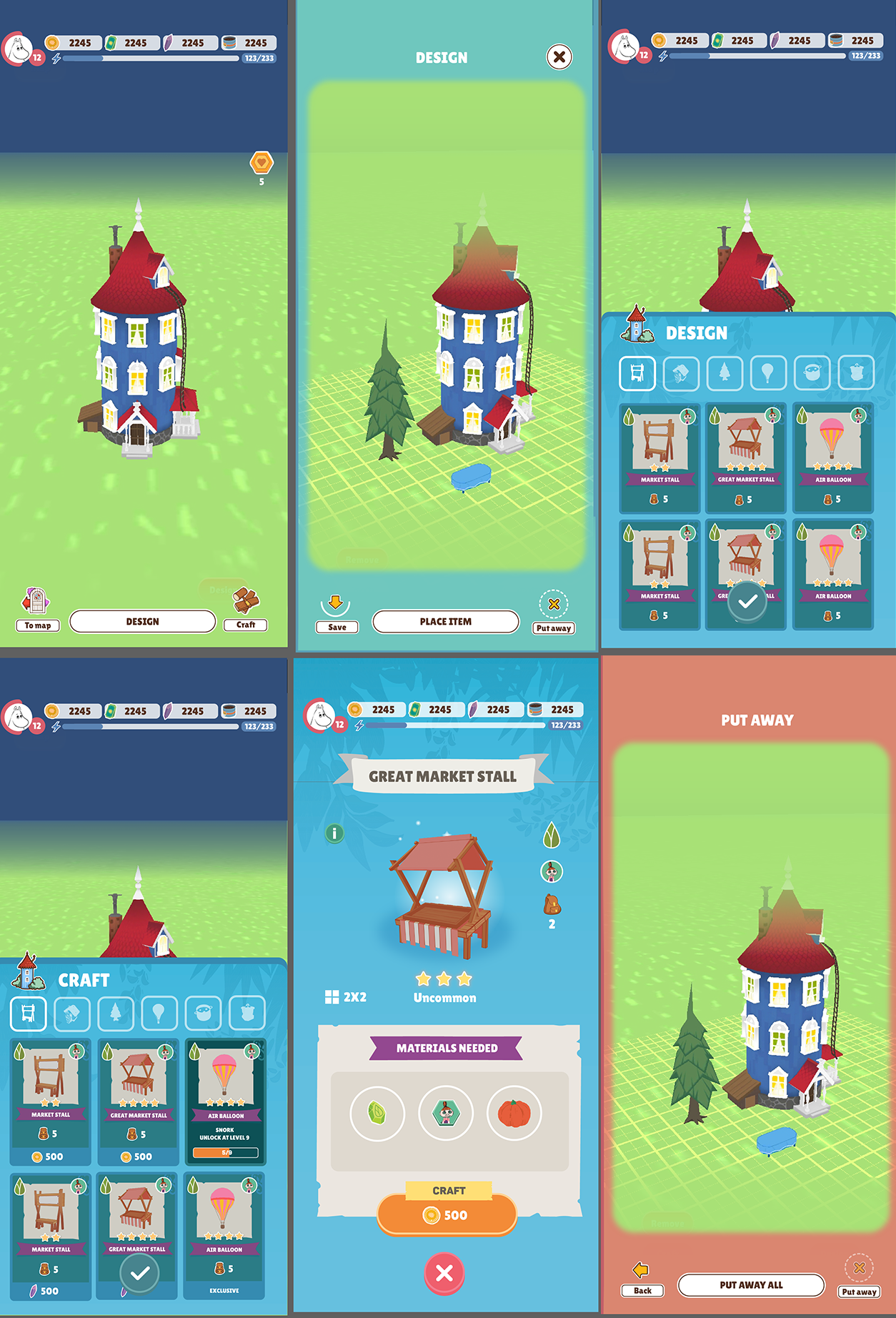 Alpha build UI work in progress