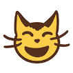 Thrilled pet mood icon