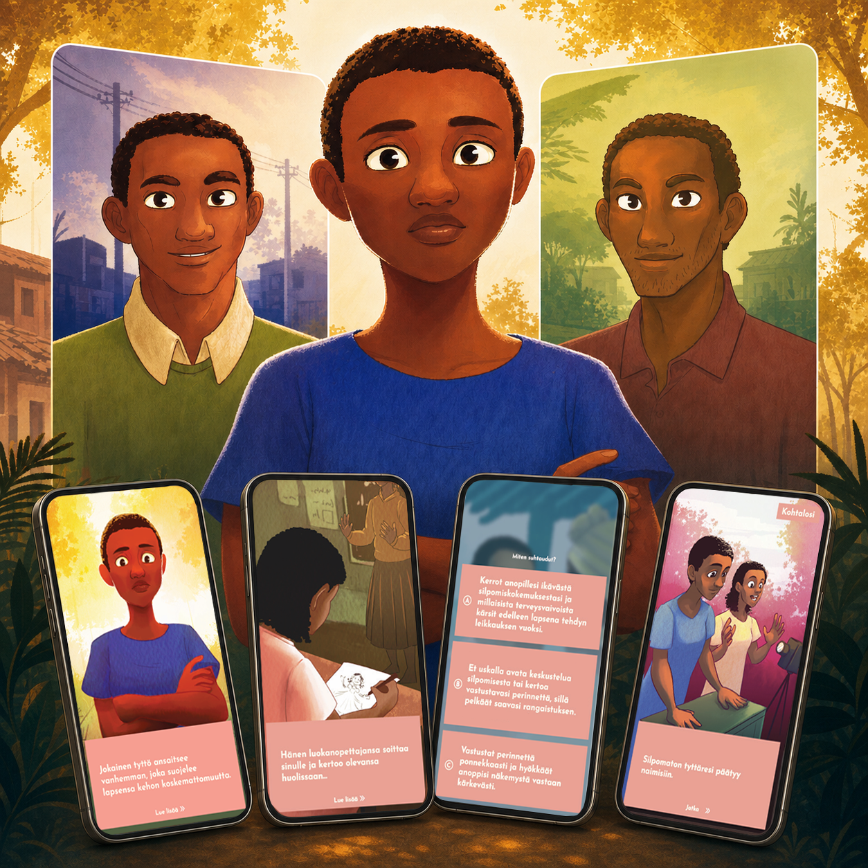 World Vision charity campaign web game